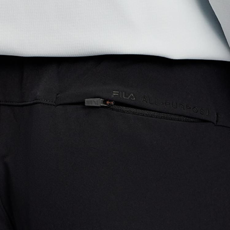 New FILA Casual Sportswear Men's Pitch Black A11M447202F-BK+A11M411806F-BK