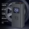 Portable Air Compressor with LED Light Wireless Tire Inflator 150PSI Digital Air Pump for Car Motorcycle Bicycle Tires Balls