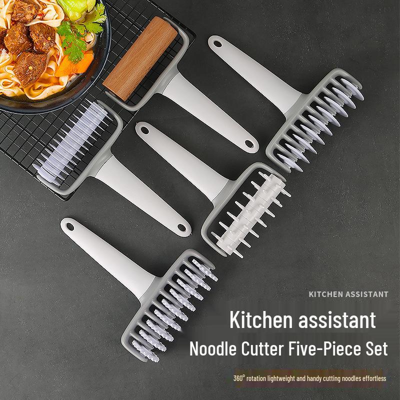 PP Rolling Pin Needle & Pizza Cutter: Creative Noodle & Flower Perforator, Roller Knife, and Baking Tool
