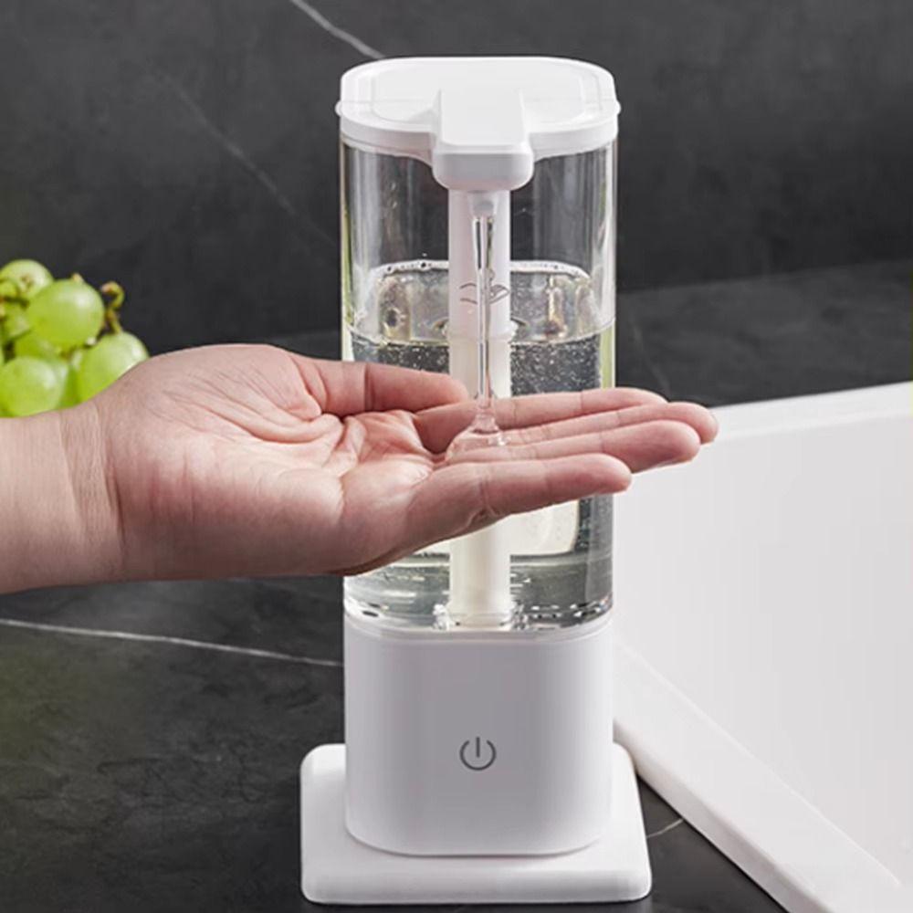 Touchless Automatic Liquid Soap Dispenser Infrared Induction Electric Gel Soap Jar Bathroom
