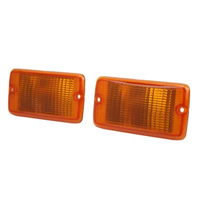 2 Pcs Turn Signal Light Housing 55156488AB Side Marker Lamp Cover Replacement for Jeep Wrangler