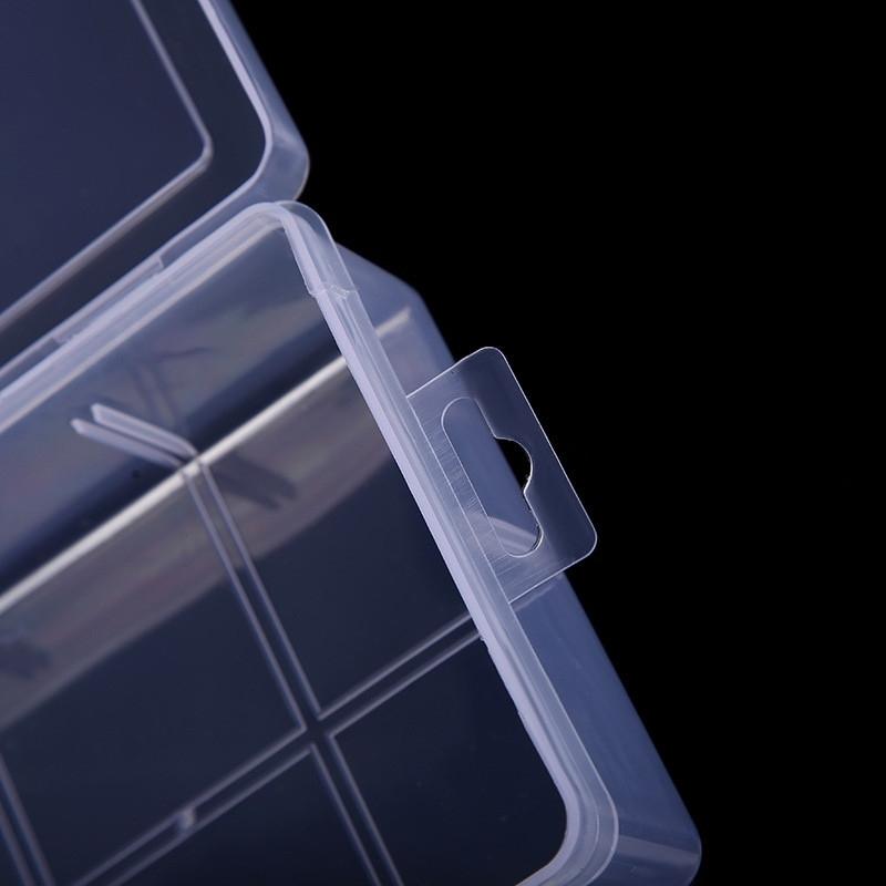 Container Storage Box Dustproof Organizer Necklaces Accessories Transparent