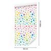 Colorful Little Hearts Wallpaper for Living Room and Bedroom 50x1000