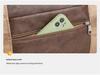 Unisex PU Leather Sports Bag with Wet/Dry Separation, Oxford Cloth, Shoulder Strap for Travel & Fitness