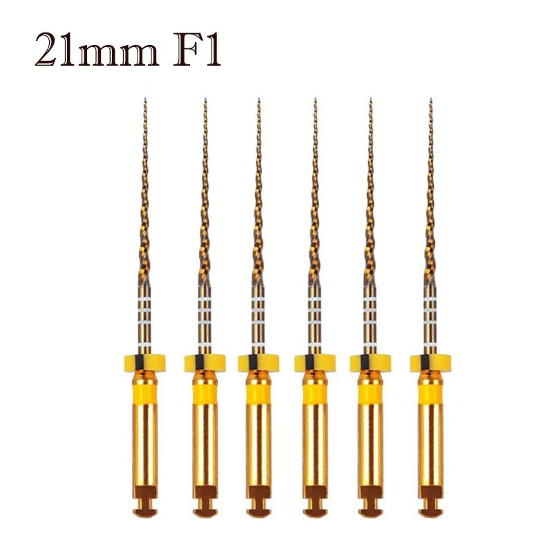 30 KS Zubní Pro- Zlaté Kónické Super Soubory Univerzální Pro Použití v Motoru Rotační Soubory Flexibilní Endodontické Materiály pro Kořenové Kanálky Použití v Zubním Lékařství
