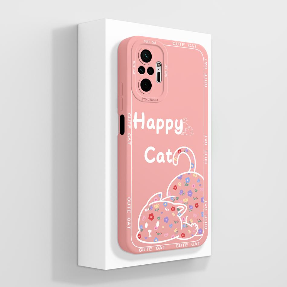 Panda Case For Redmi Note 10 Pro Max Phone Covers For Redmi Note 10Pro 4G 5G Soft Liquid Silicone Camera Protection Back Cover