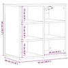 Shoe Cabinets 2 Pcs Vintage Wood Look 52 X 30 X 50 Cm