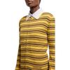 Moncler SS26 Striped Cotton Long Sleeve Shirt Women tops L10939A00004M9371F12