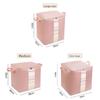 Cotton Satin Bed Duvet Storage Bag With Thickened Material For Bedroom Organization