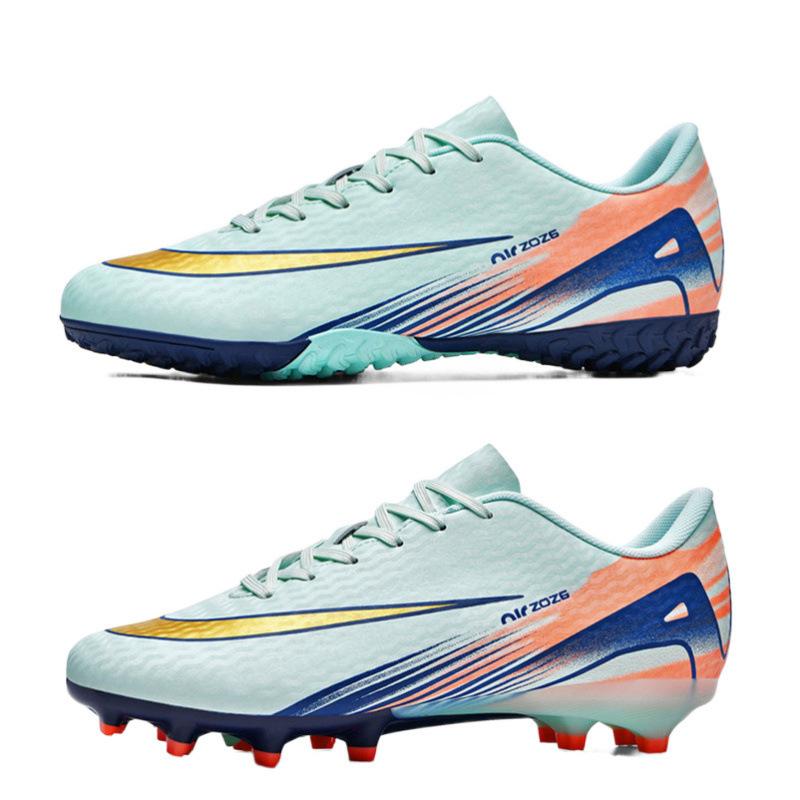 Low-top students female broken children's football shoes boys new long-stapled football shoes nails youth Luo