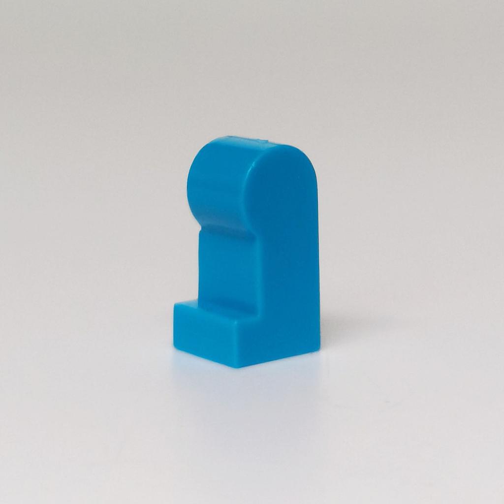 100pcs DIY MOC For 972 Building block Figures parts For Body Part Leg, Left