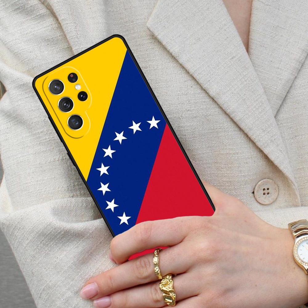 Flag of Venezuela SOFT Cell Phone Case for Samsung Galaxy S26 Ultra S25 S24 S23 S22 S21 S20 Note10 Cover