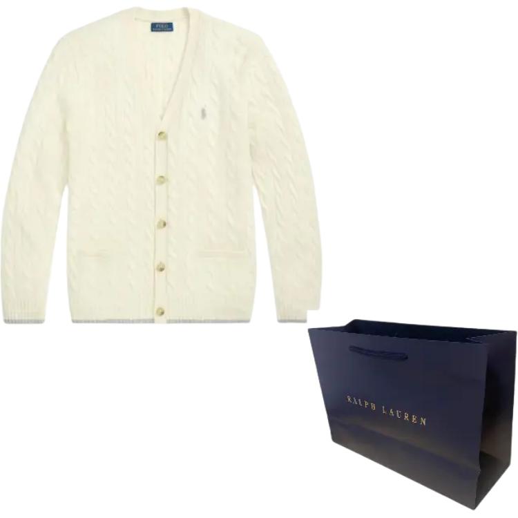 Polo Ralph Lauren FW24 Sweater Men's Cream MNPOSWE16822052-101