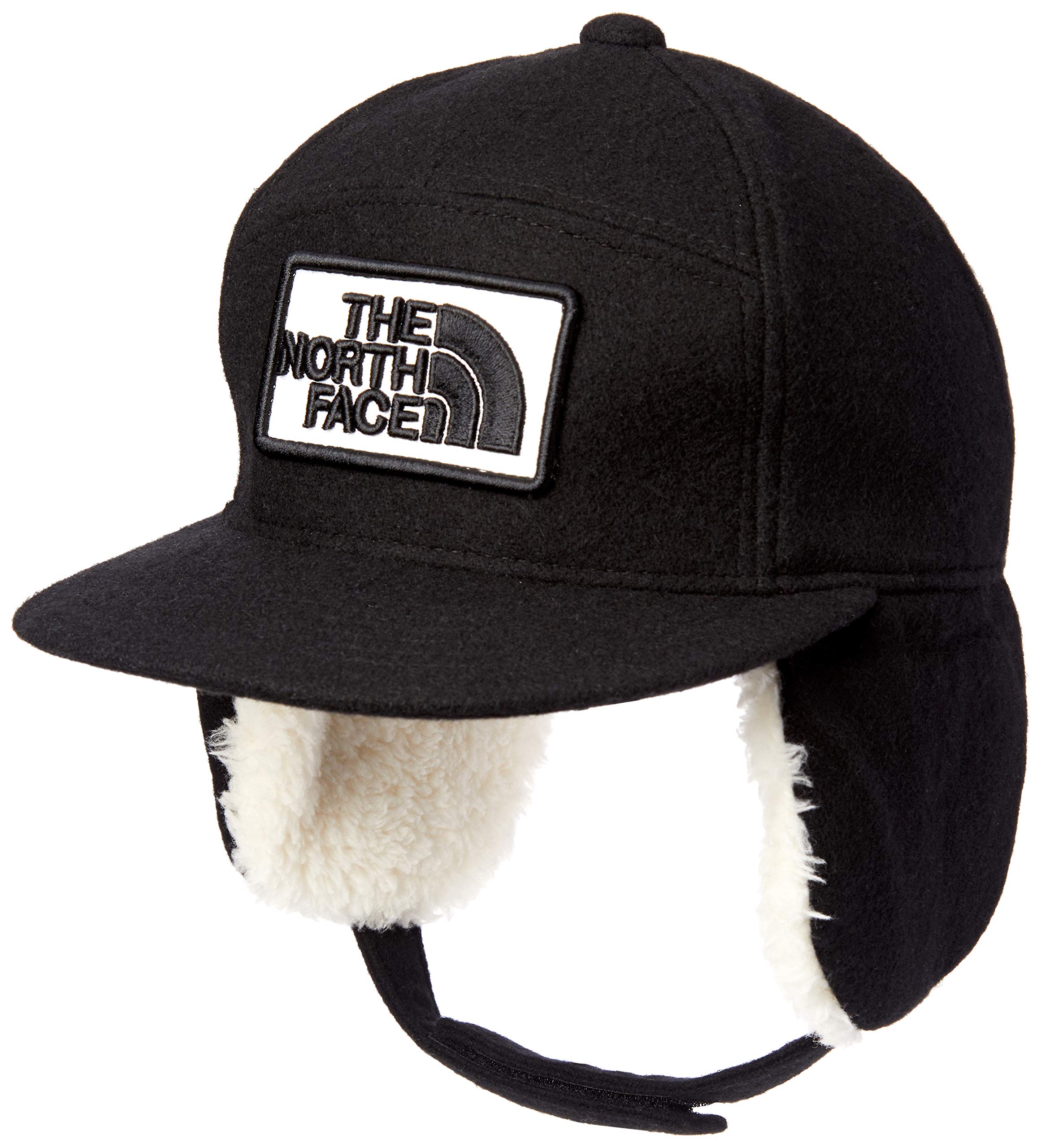 

The North Face Winter Trucker Cap Cold Kids Medium Kids NNJ42005, Fleece, Weather, Earmuffs, Outdoor, Black, чёрный