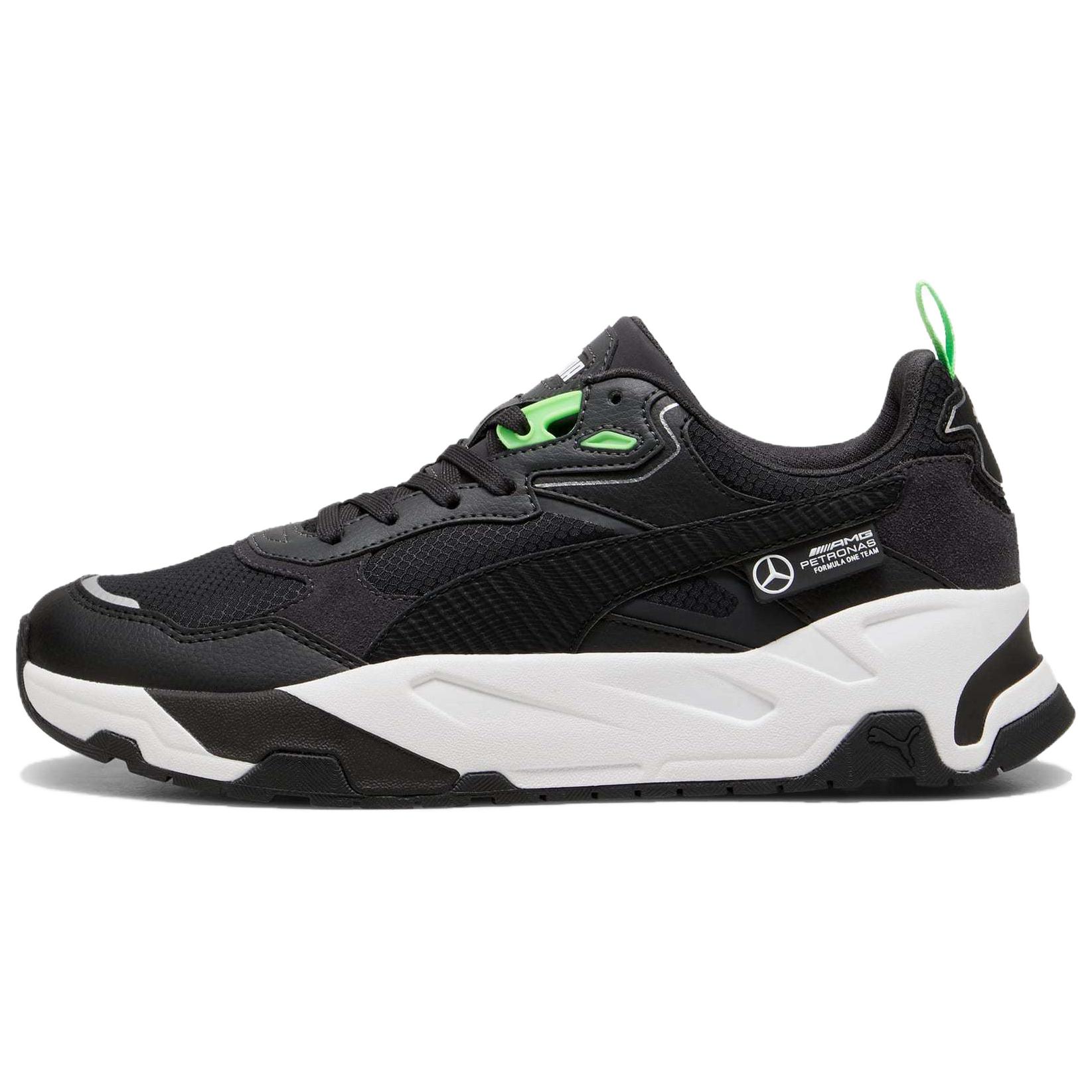 PUMA Mercedes‑AMG Petronas F1 Trinity Unisex Low Top Casual Shoes Black 308516-01 42