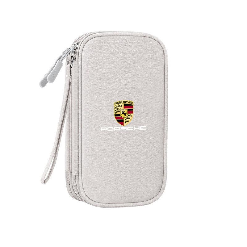 

Fashion Car Double Layered Storage Bag Lightweight Portable Storage Bag For Porsche 911 718 Taycan Panamera Cayenne Macan Cayman