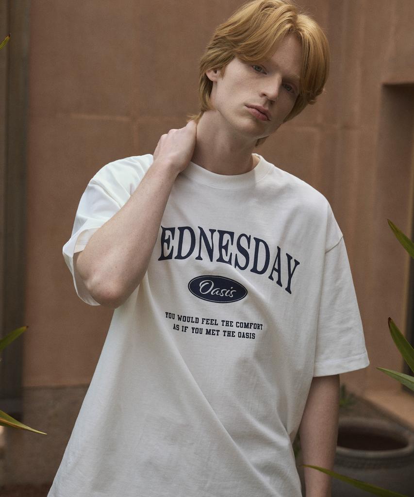 Wednesday Oasis [2Pack] Signature Oversized Short Sleeve T-Shirt (6 Colors)