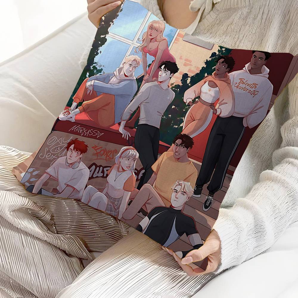 

Аніме Аніме Подушка Подарунок Домашній Офіс Декоративна Подушка Спальня Диван Автомобіль Наволочка 12x12Inch