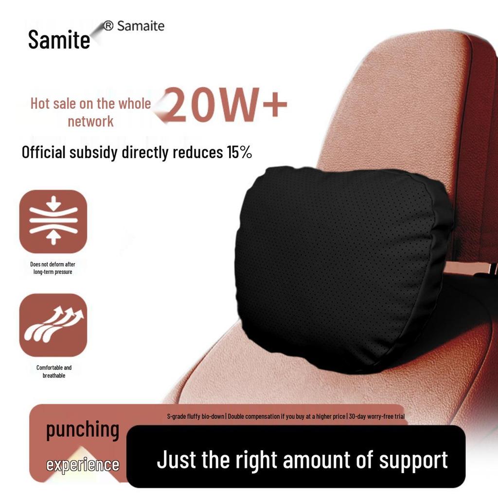 Maybach Second-Gen Car Headrest & Lumbar Pillow for Tesla & Xiaomi