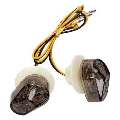 Clignotants Accessoires Moto Lampe Indicateur Lampe Ambre Lampada 2 Pièces/Ensemble