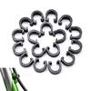 20 stk Sykkelsykkel Mtb plast C-clips Spenne Slange Bremse Gear Kabelhus