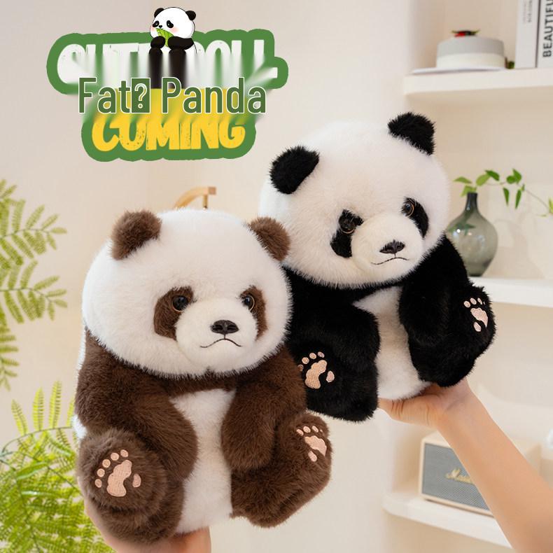 Chubby Giant Panda Plush Toy - Cuddly National Treasure Pillow Doll