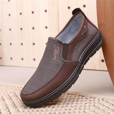 Sneakers für Herren, Canvas-Stil, lässige Halbschuhe, Freizeitschuhe für Herren, atmungsaktive, weiche Flats-Schuhe, Sneakers in Übergröße