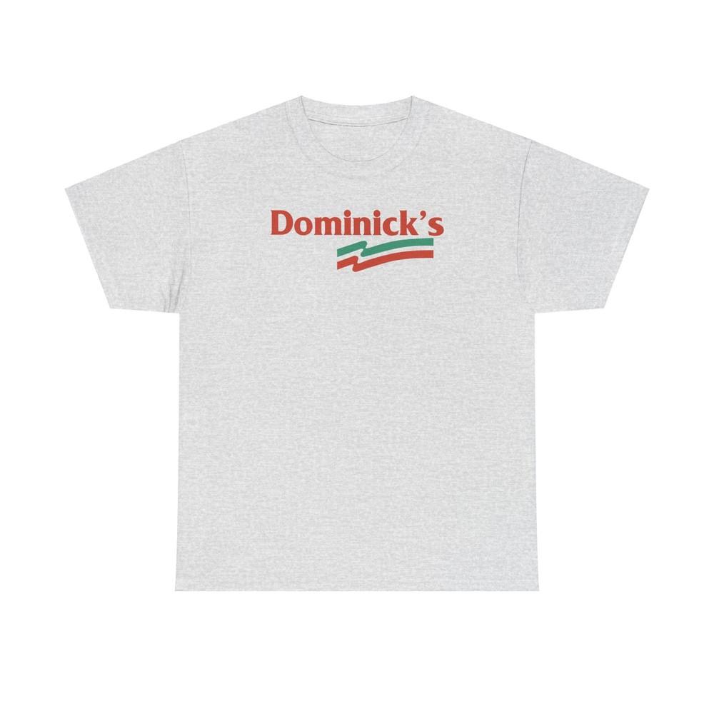 

Vintage Retro Dominick s Chicago Unisex Tshirt Tops Tee, Grocery Store Shirt, Heavy Cotton S