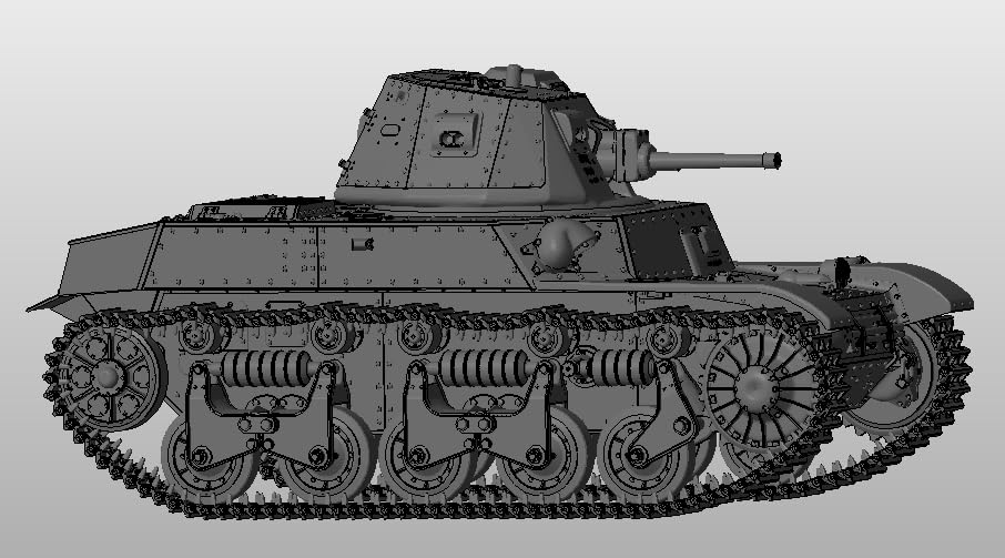 zoomodel French Army AMC35 3D Print 1/35