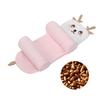 Cotton Baby Support Pillow Adjustable Infant Head Cushion for Newborns 0-12 Months Ergonomic Design Baby Crib Pillow