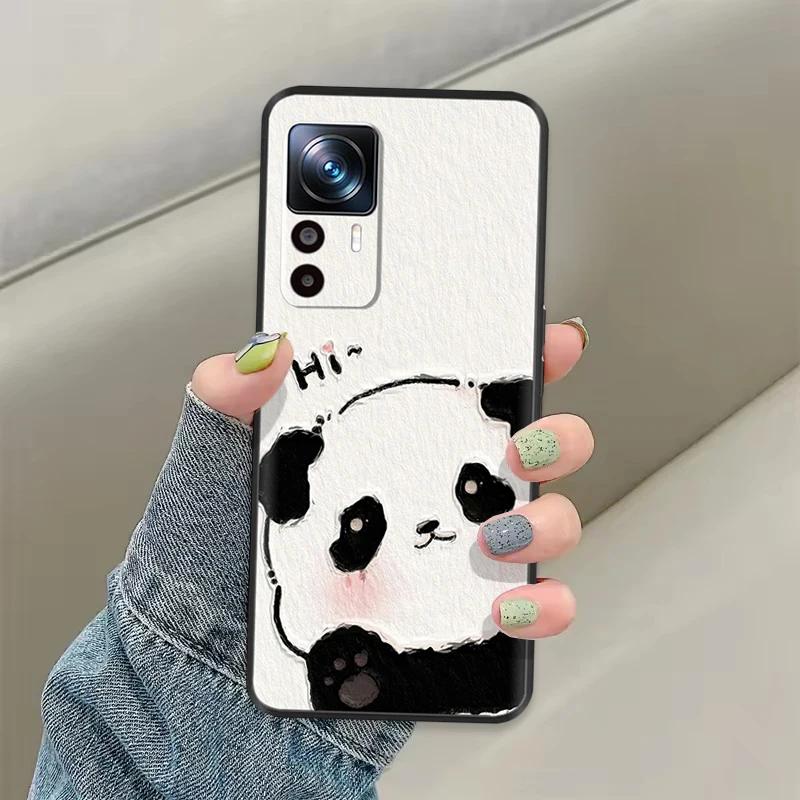 Silicone Matte Durable Back Cover For Xiaomi Mi 12T Pro Cartoon Protection Shell Phone Case For Xiaomi Mi12 12T Pro 12s Fundas
