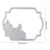 Temple Castle Metal Cutting Dies Card Embossing DIY Photo Album Template Mold