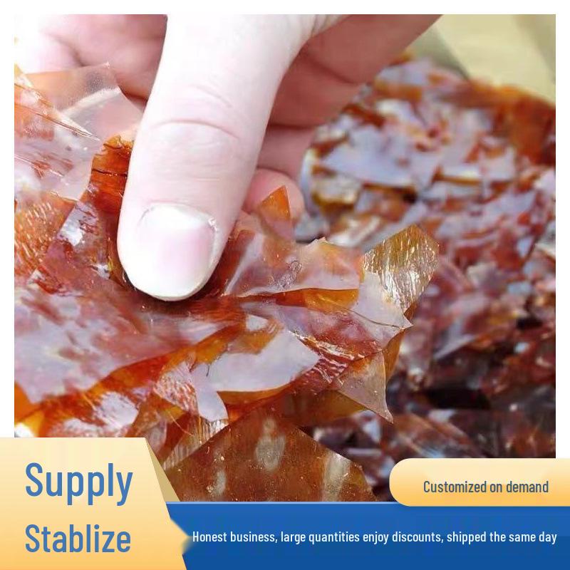 Transparent Purple Shellac Flakes for Musical Instruments and Wood Furniture Repair 1kg domestic