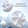 Portable Turbo Washers Mini Washing Machine Ultrasonic Turbine Washing Machine with USB Powered Travel Washers Cleaner