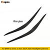 Carbon Fiber Car Headlight Eyebrows For BMW 2 Series Coupe Covertible F22 F23 F87 M2 2014 -  Fiber Glass Front Lamp Eyelids