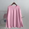 Hirsionsan Basic O-neck 100% Cotton T Shirt Women Loose Oversized Pullover Chic Cusual Tees Female Tops Girl Clothing 16 Colors