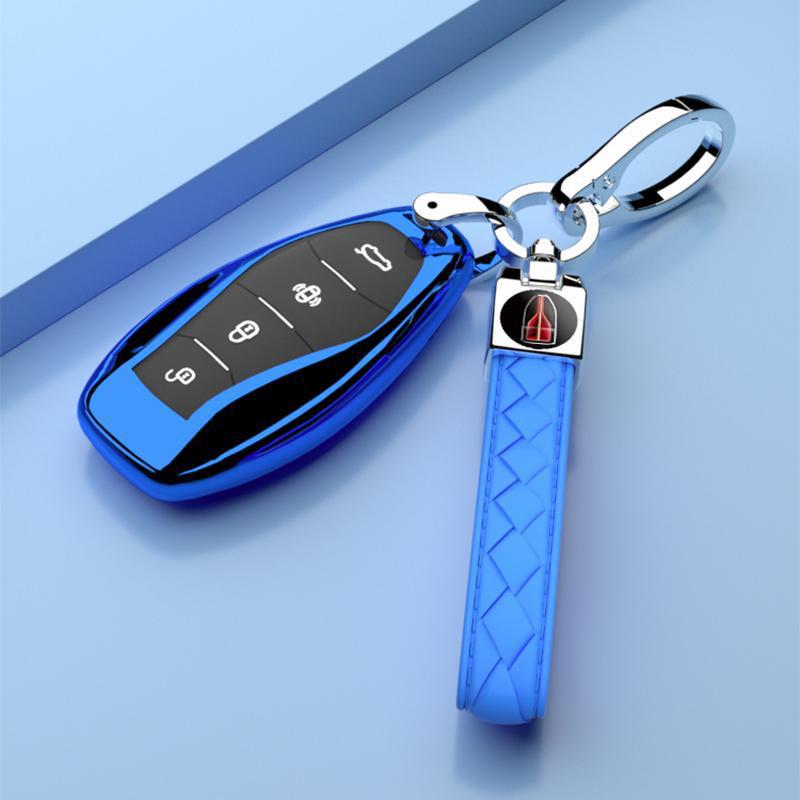 Premium HQ9 Men's Key Shell Cover for 2023 Hongqi H5 – Full Coverage with Stylish Buckle