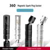 Clé à douille magnétique pour bougie d'allumage Yunbei 14 mm/16 mm pour la réparation automobile