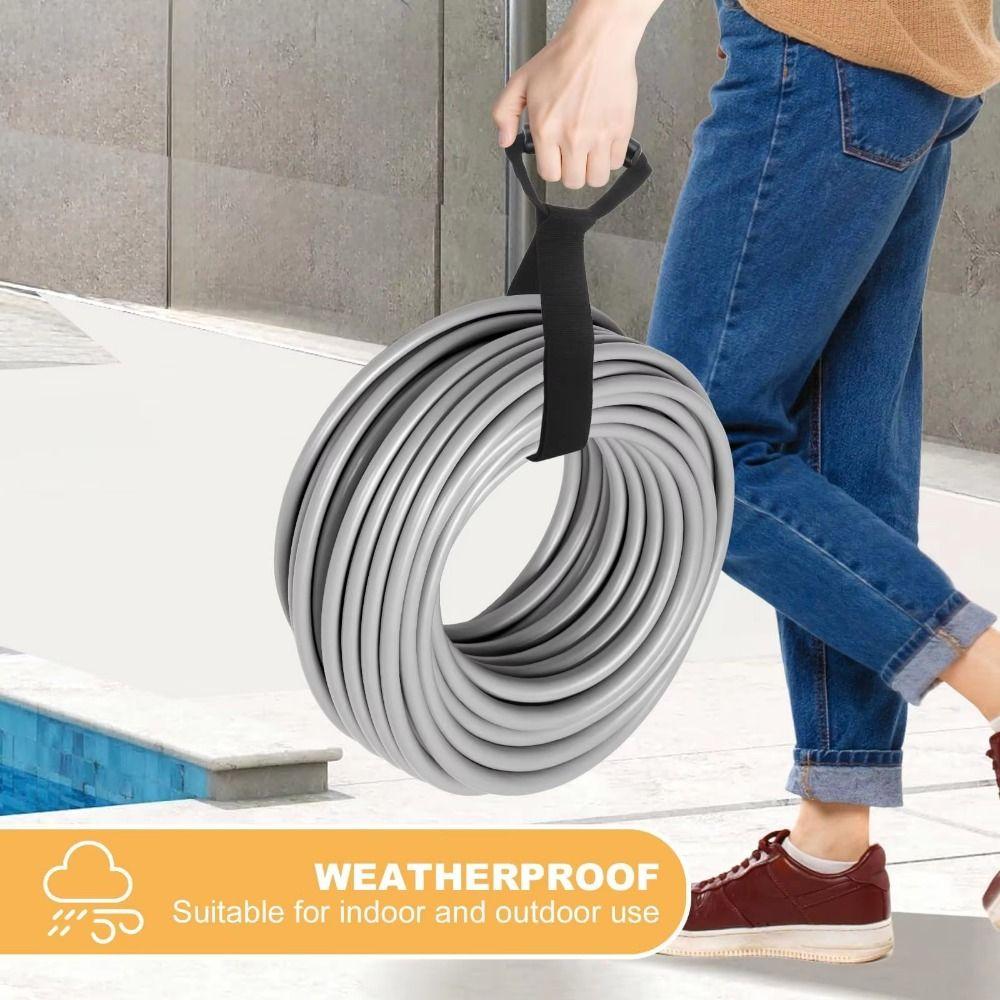 2Pcs Reusable Cable Storage Straps Heavy-Duty Heavy Storage Strap Extension Cord Organizer Hose