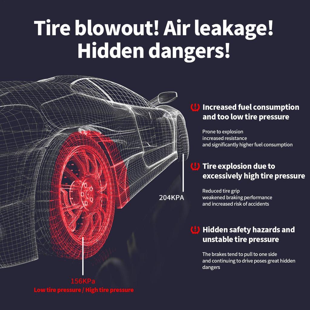 Car Tire Tubeless Tire Repair Fluid Tool 450ml With Pressure Inflator Pump For Ride Mobility Safety, All Weather Mountain Road