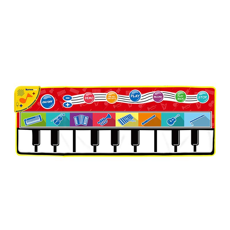 Interactive Children's Piano Mat: Educational Music Carpet for Parent-Child Play