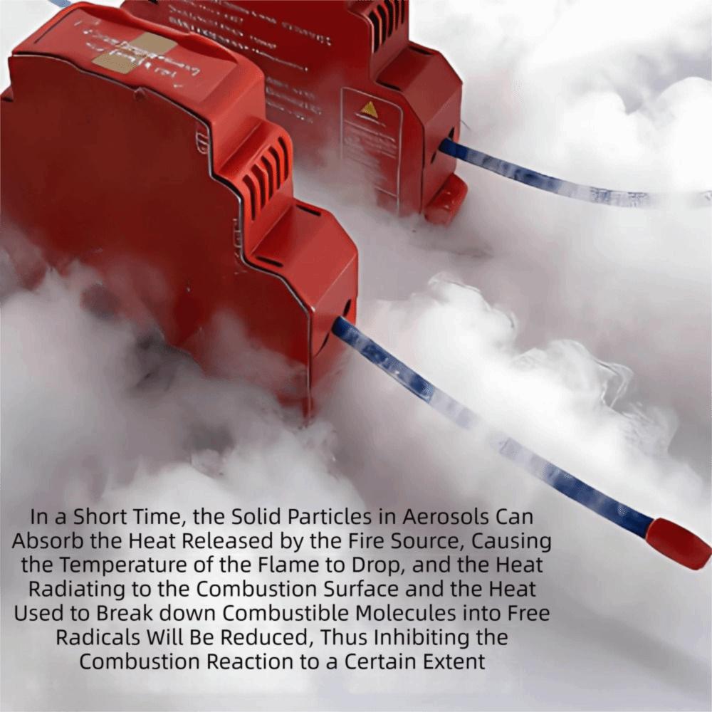Dual-line Design Automatic Fire Extinguisher  For Distribution Box/Cabinet Engine Compartment