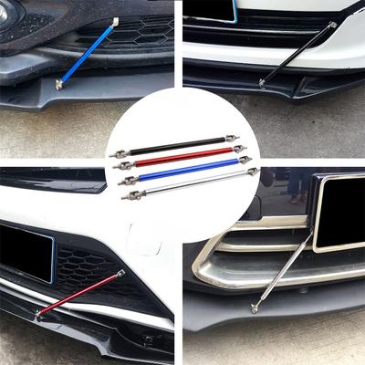 Verstelbare Steunstangen Auto Bumper Lip Splitter Hoge Universaliteit Pasvorm