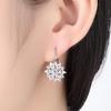 scione 4 Color Crystal Flower Stud Earrings For Women 2020 Vintage Love Wedding Earring Statement Jewelry