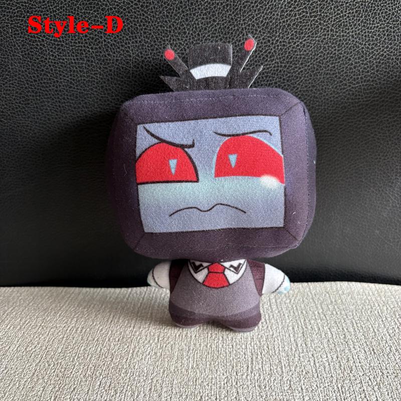 Super Lustige Schreibtischdekoration Weinender Stil 3V Animation Vox Plüschtiere Schlüsselanhänger Anhänger Hazbined Anime Hotel Rucksacktasche Plüschtier Puppe About 10cm