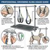 Sturdy Dog Grooming Restraint Strap Adjustable Grooming Table Hanging Strap  Pet Grooming