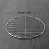Round Stainless Steel BBQ Grill Grate Grid Wire Mesh Rack Replacement Cooking Net for Charcoal Gas Grill Outdoor Barbecue Use
