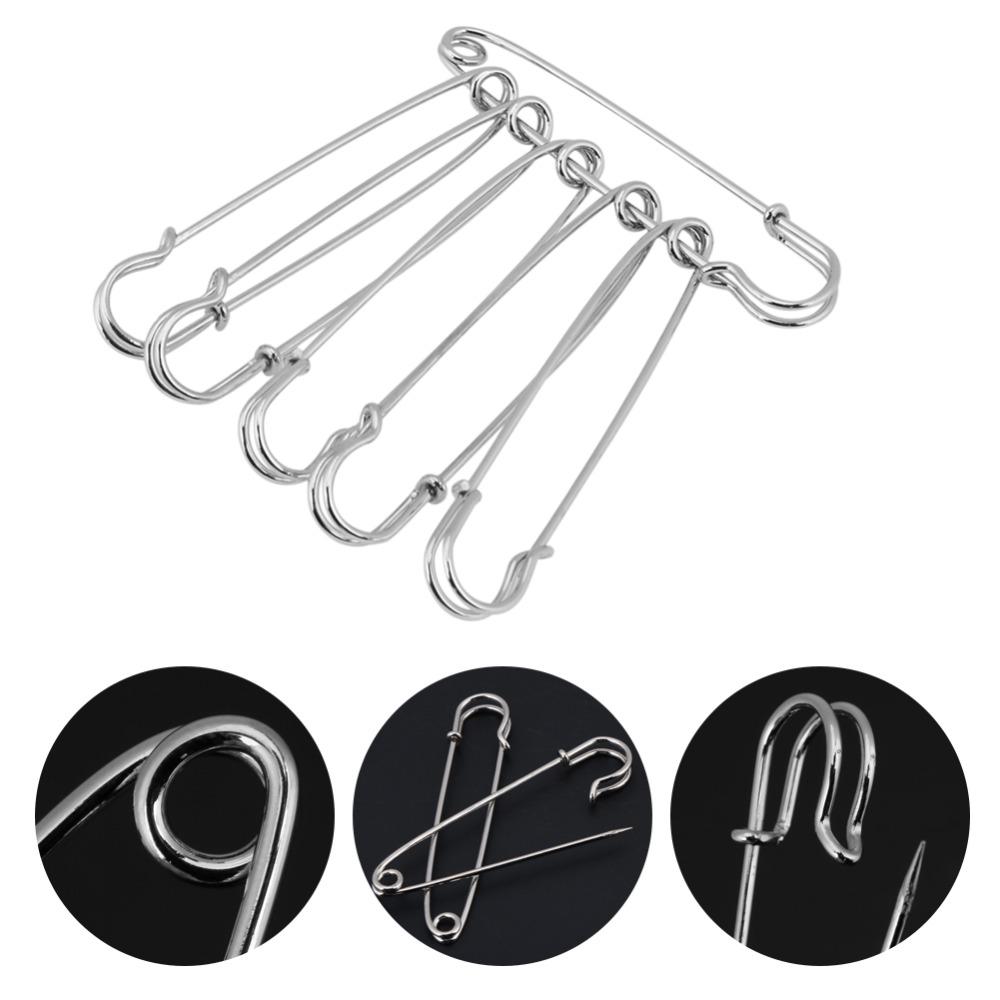 50pcs 3 Inch Large Safety Pins Silver Heavy Duty Safety Pins Craft Pin Safety Pins  DIY Crafts