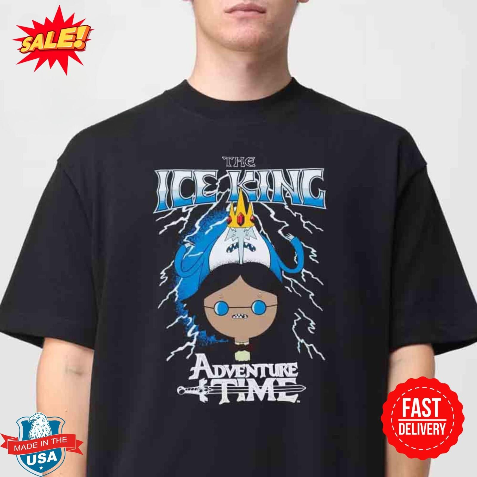 Adventure Time Ice King And Simon Classic T-Shirt XXXL