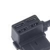 Uchwyt bezpiecznika 12V Adapter odgałęźnika Add-A-Circuit Mikro Mini Standardowy Ford Atm Apm Bezpiecznik samochodowy ostrzowy Z żółtym przewodem 10A